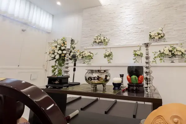 家族葬式場 小さな森の家 流山西平井で葬儀を行なった写真