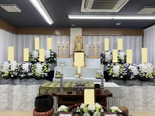 マキノ祭典 石神井公園駅前店 練馬区お葬式相談サロンで葬儀を行なった写真