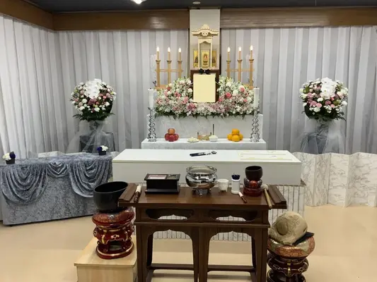 マキノ祭典 石神井公園駅前店 練馬区お葬式相談サロンで葬儀を行なった写真