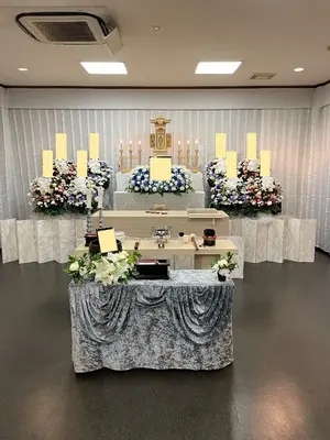 マキノ祭典 石神井公園駅前店 練馬区お葬式相談サロンで葬儀を行なった写真