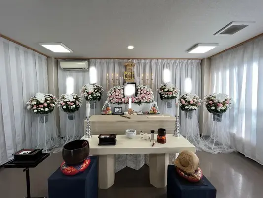 マキノ祭典 石神井公園駅前店 練馬区お葬式相談サロンで葬儀を行なった写真