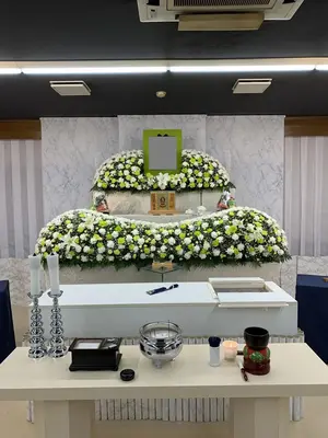 マキノ祭典 石神井公園駅前店 練馬区お葬式相談サロンで葬儀を行なった写真