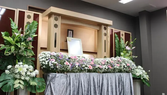 おお井(門口公園会館)で葬儀を行なった写真