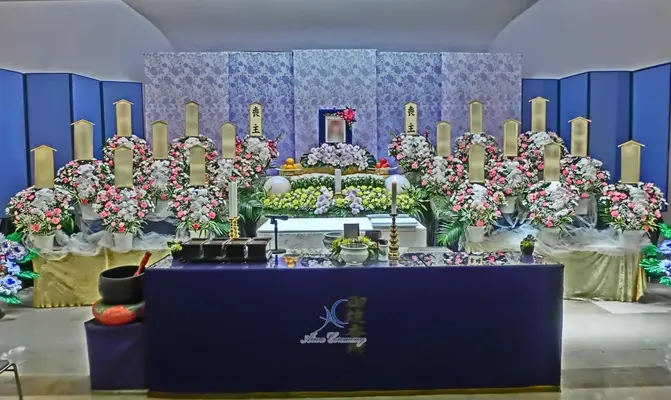 アイワセレモニーさいたま店で葬儀を行なった写真