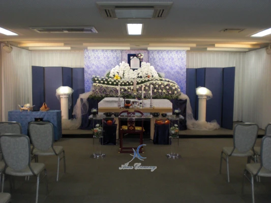 アイワセレモニーで葬儀を行なった写真