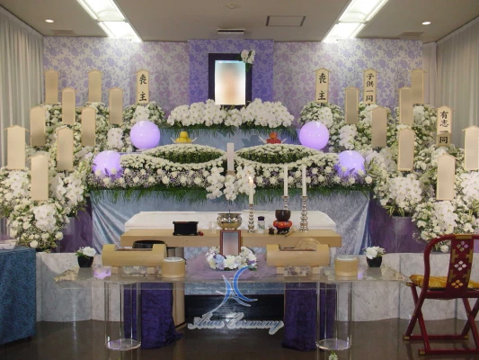 アイワセレモニーで葬儀を行なった写真