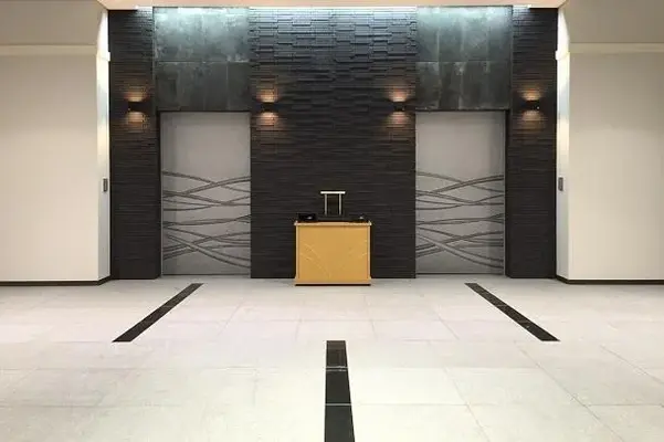 能勢町営斎場で葬儀を行なった写真