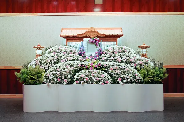 山兼セレモニー(吹上平安会館)で葬儀を行なった写真