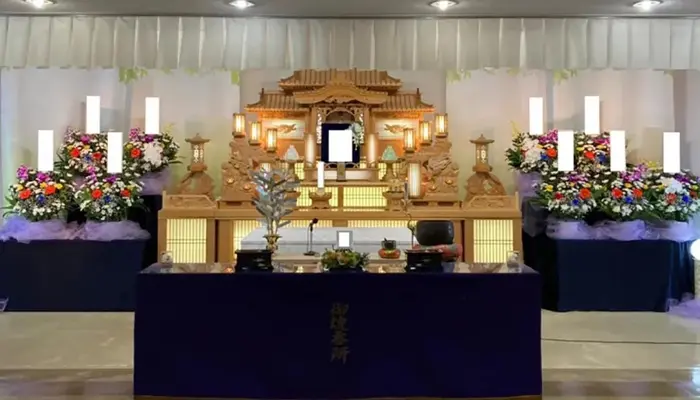 あんしん葬儀さいたまで葬儀を行なった写真