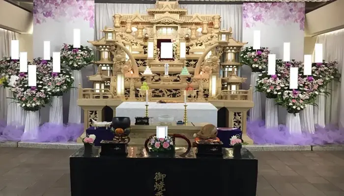 あんしん葬儀さいたまで葬儀を行なった写真