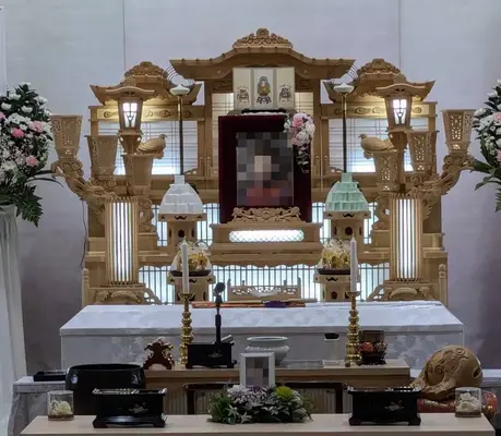 あんしん葬儀さいたまで葬儀を行なった写真