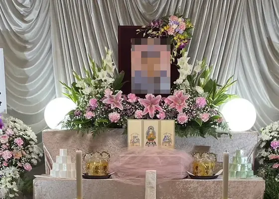 あんしん葬儀さいたまで葬儀を行なった写真