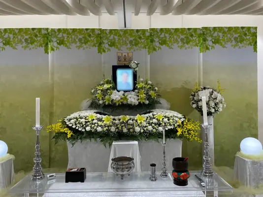 横浜葬儀社 はばたきグループで葬儀を行なった写真