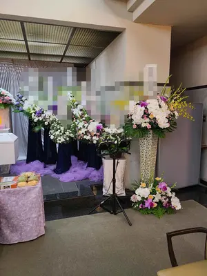 わかりやすい家族葬 板橋区店で葬儀を行なった写真