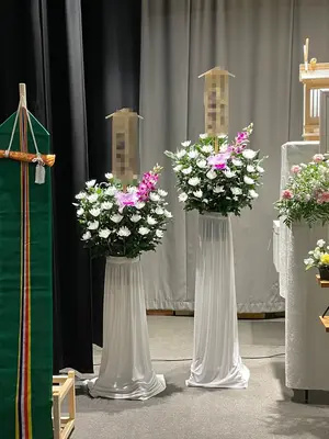 わかりやすい家族葬 板橋区店で葬儀を行なった写真