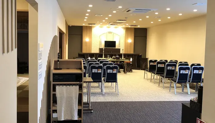 小さなお葬式 東寺前ホールで葬儀を行なった写真