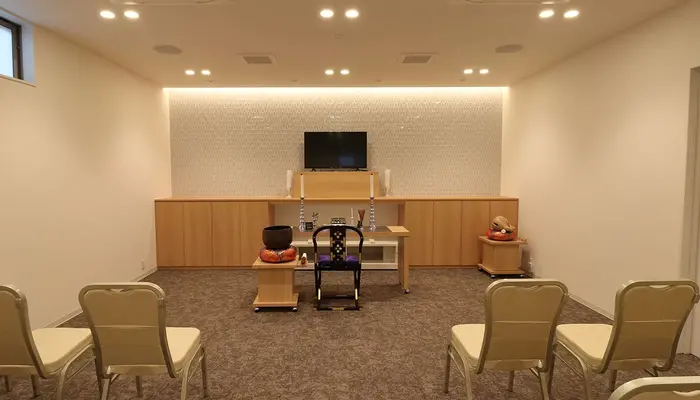 小さなお葬式 西陣七本松ホールで葬儀を行なった写真