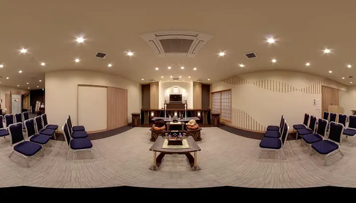 小さなお葬式 かもがわ北ホールで葬儀を行なった写真