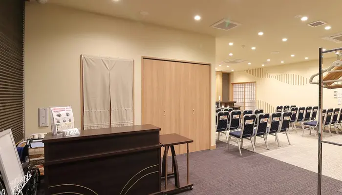 小さなお葬式 かもがわ北ホールで葬儀を行なった写真