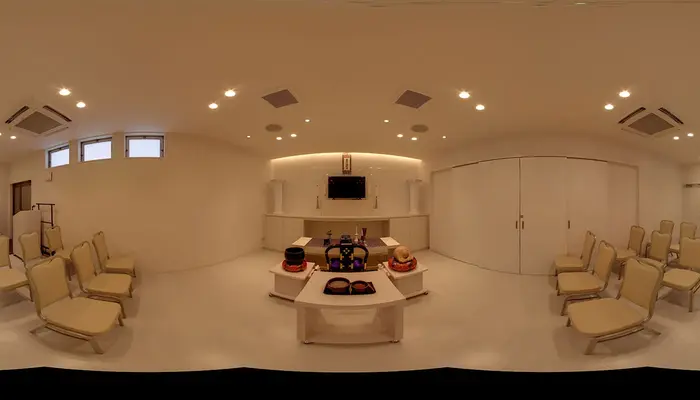 小さなお葬式 堀川北大路ホールで葬儀を行なった写真