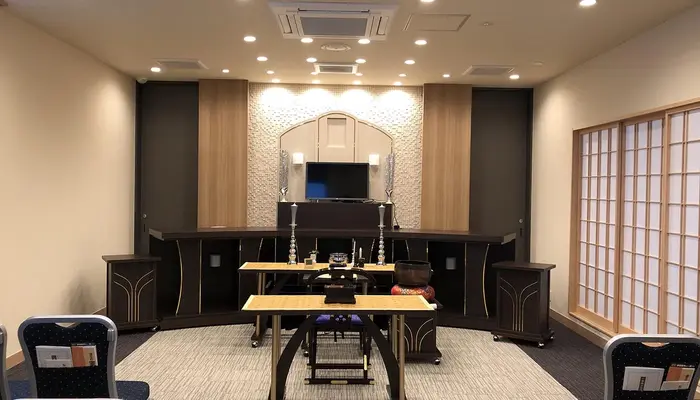 小さなお葬式 山科大宅ホールで葬儀を行なった写真