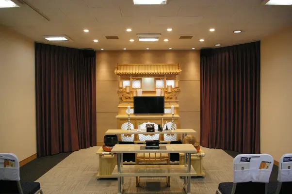 小さなお葬式 亀岡篠ホールで葬儀を行なった写真