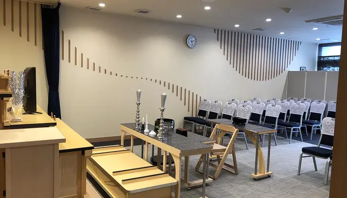 小さなお葬式 京田辺ホールで葬儀を行なった写真