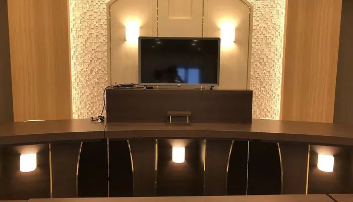 小さなお葬式 八幡ホールで葬儀を行なった写真