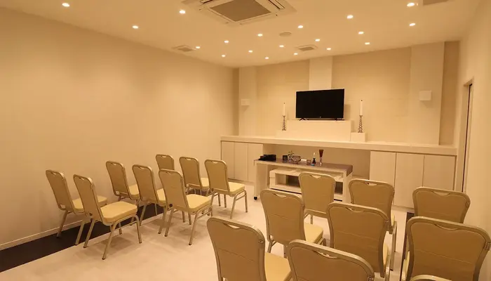 小さなお葬式 八尾久宝寺ホールで葬儀を行なった写真