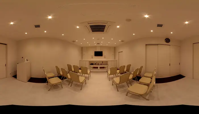 小さなお葬式 八尾久宝寺ホールで葬儀を行なった写真