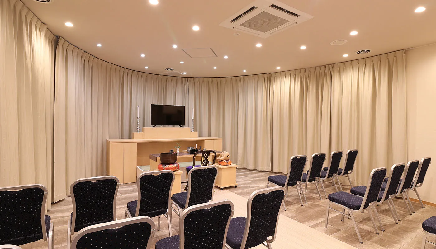 一日一組限定の貸切り斎場