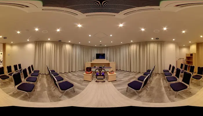 小さなお葬式 岸田堂ホールで葬儀を行なった写真