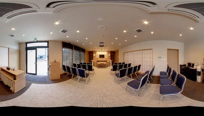 小さなお葬式 若江ホールで葬儀を行なった写真