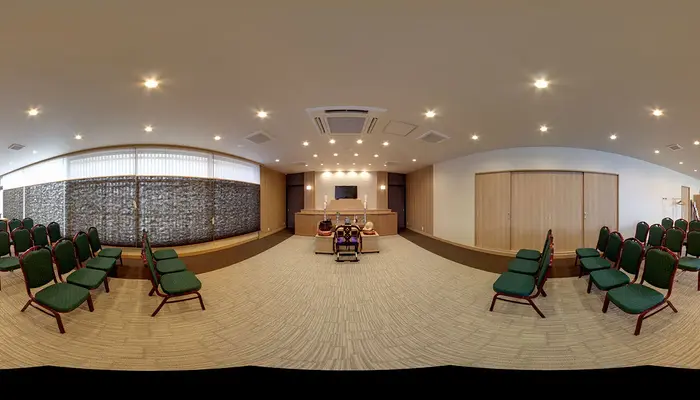 小さなお葬式 大東新田ホールで葬儀を行なった写真