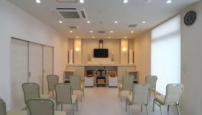 小さなお葬式 守口市京阪本通ホールで葬儀を行なった写真