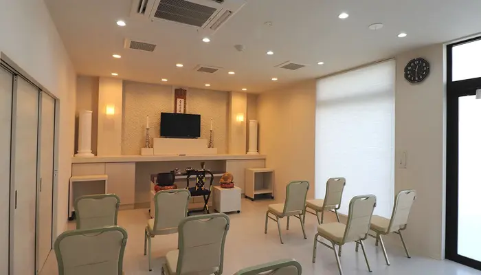 小さなお葬式 守口市京阪本通ホールで葬儀を行なった写真