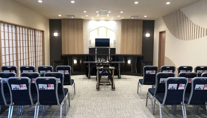 小さなお葬式 大津際川ホールで葬儀を行なった写真