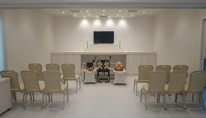 小さなお葬式 尼崎園田ホールで葬儀を行なった写真