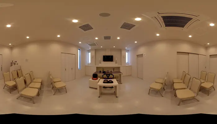 小さなお葬式 伊丹野間ホールで葬儀を行なった写真