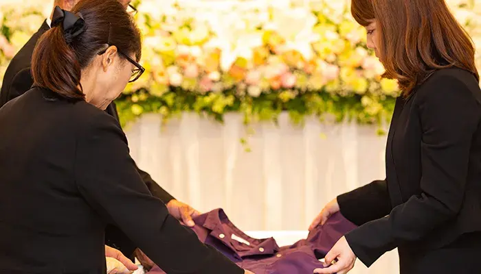 ふじみ式典（家族葬式場ゆかりえ愛甲石田）で葬儀を行なった写真