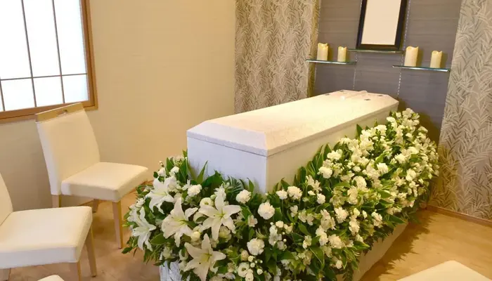 ふじみ式典(ゆかりえ海老名)で葬儀を行なった写真