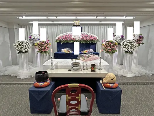 わかりやすい家族葬 江戸川区店で葬儀を行なった写真