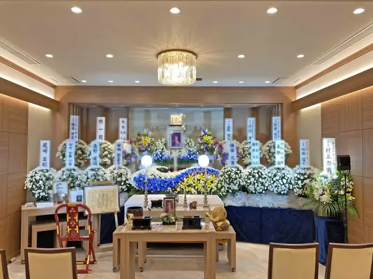 わかりやすい家族葬 江戸川区店で葬儀を行なった写真