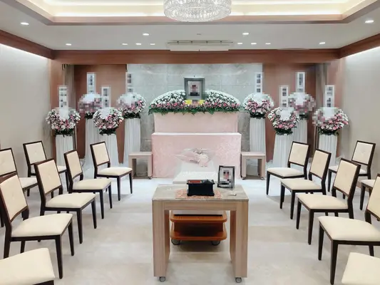 わかりやすい家族葬 江戸川区店で葬儀を行なった写真