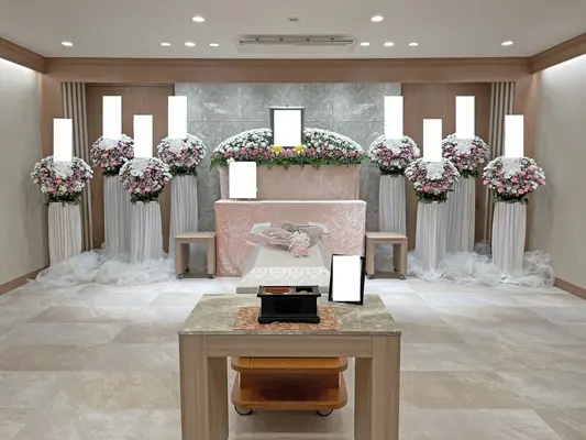 わかりやすい家族葬 江戸川区店で葬儀を行なった写真