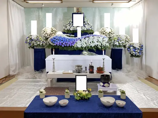 わかりやすい家族葬 江戸川区店で葬儀を行なった写真