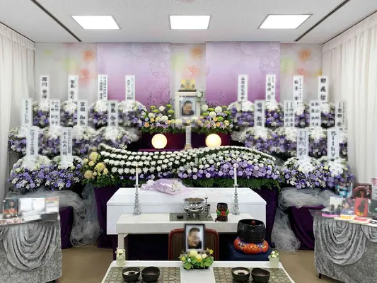 わかりやすい家族葬 江戸川区店で葬儀を行なった写真