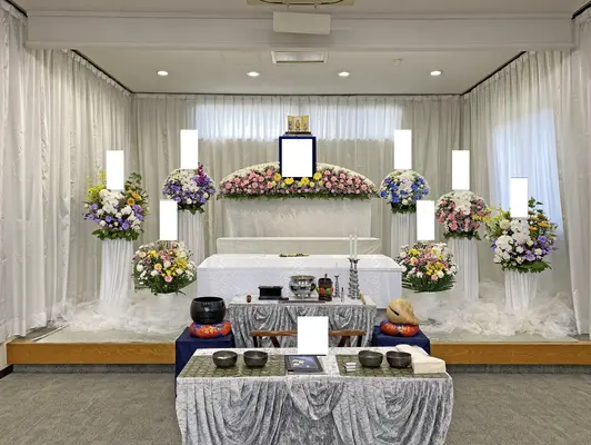 わかりやすい家族葬 江戸川区店で葬儀を行なった写真