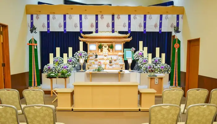 有限会社成田屋（みのわホール）で葬儀を行なった写真