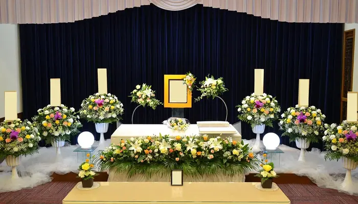 有限会社成田屋(みのわホール)で葬儀を行なった写真